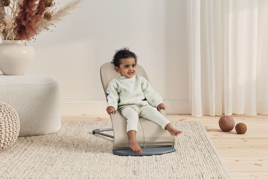 BabyBjörn Ležaljka za bebe Soft Khaki/Beige, Woven - Image 7