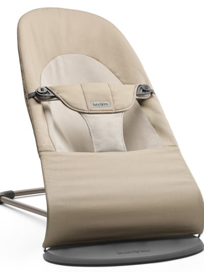 BabyBjörn Ležaljka za bebe Soft Khaki/Beige, Woven