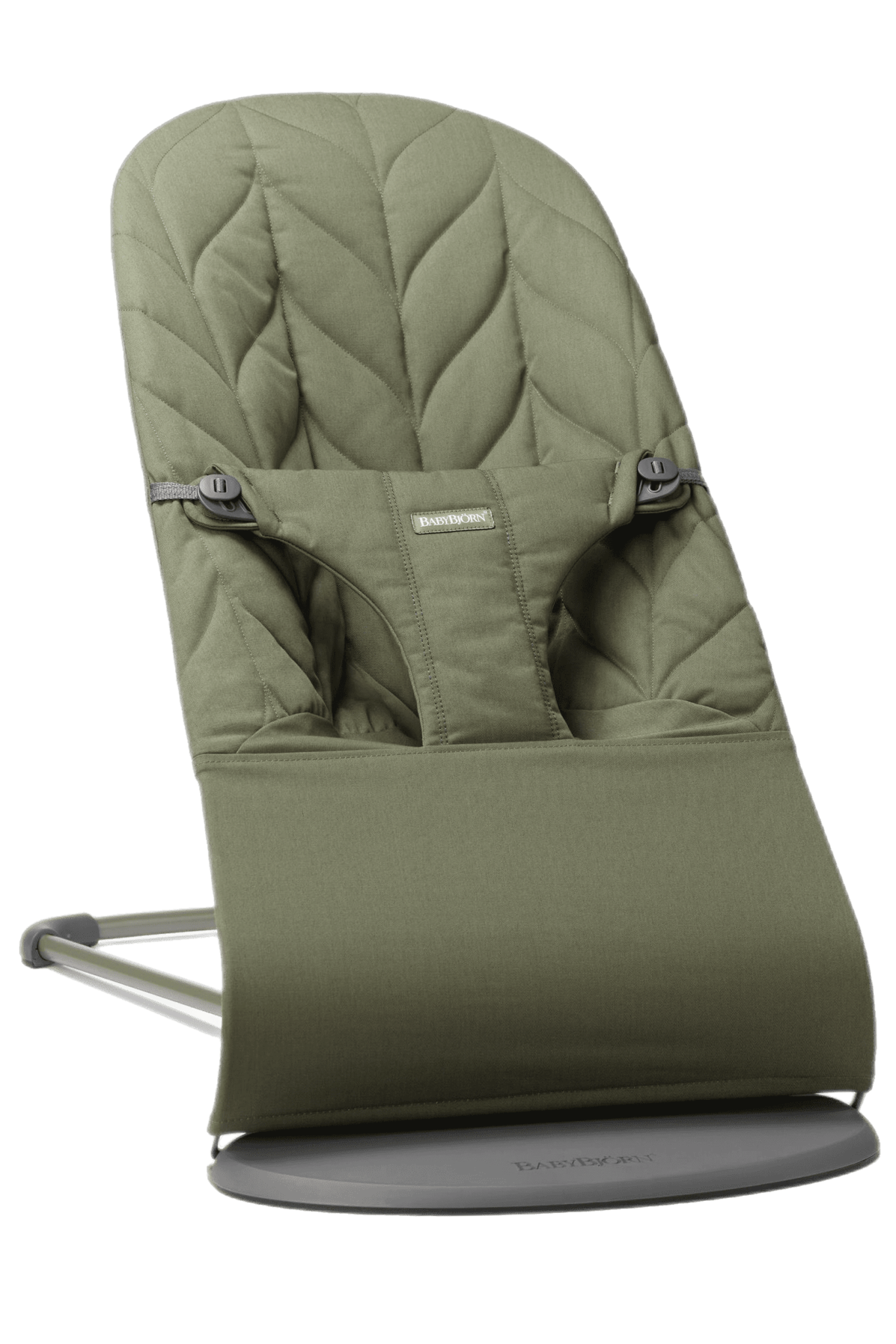 BabyBjörn Ležaljka za bebe Bliss Petal quilt, Dark Green, Woven