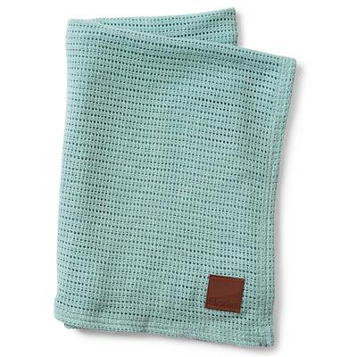 Elodie Tanka pletena dekica – Aqua Turquoise