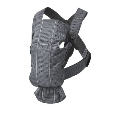 BabyBjörn Nosiljka za bebe Mini Anthracite, 3D Mesh