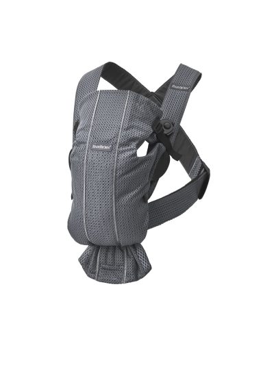 BabyBjörn Nosiljka za bebe Mini Anthracite, 3D Mesh