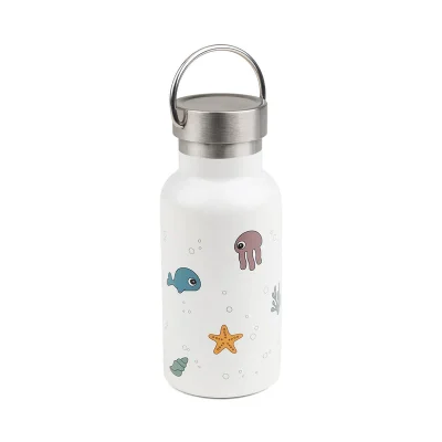 Done by Deer Termos boca 350ml Sea friends Beige