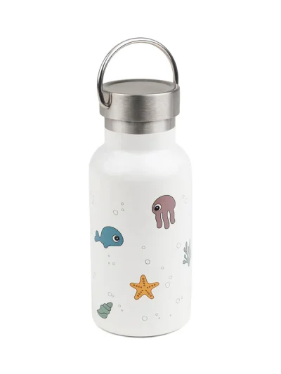 Done by Deer Termos boca 350ml Sea friends Beige