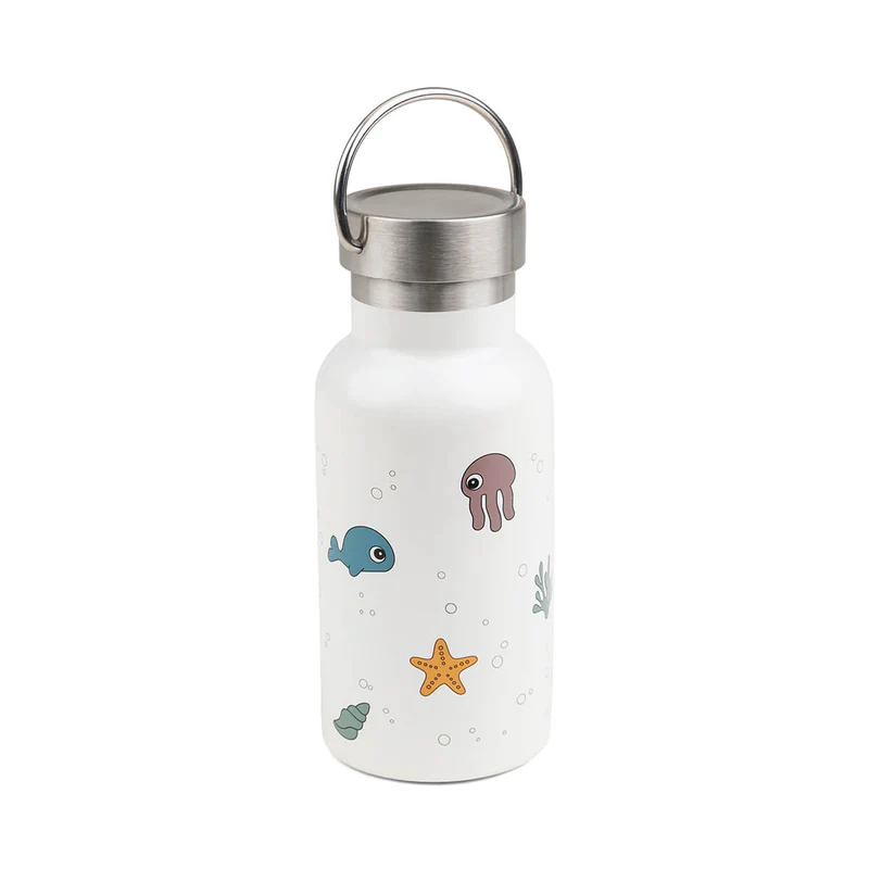 Done by Deer Termos boca 350ml Sea friends Beige