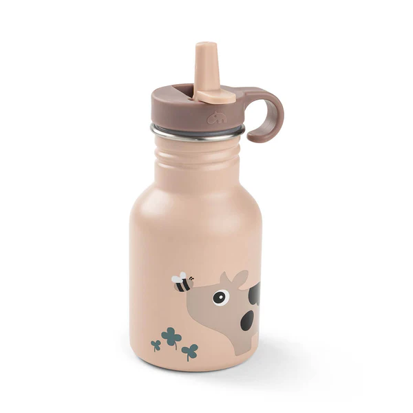 Done by Deer Bočica od nerđajućeg čelika sa slamkom 350 ml Tiny farm Powder - Image 3