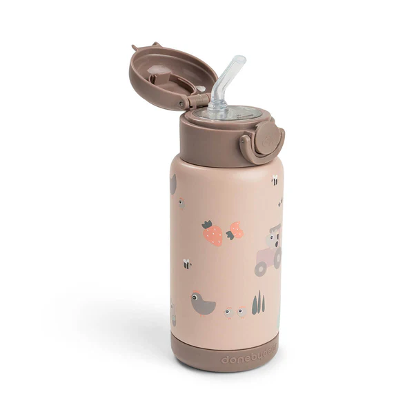Done by Deer Termos boca 340ml Tiny farm Powder - Image 5