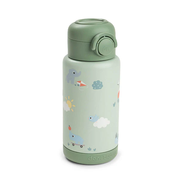 Done by Deer Termos boca 340ml – Playground Green
