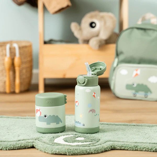 Done by Deer Termos boca 340ml – Playground Green - Image 5