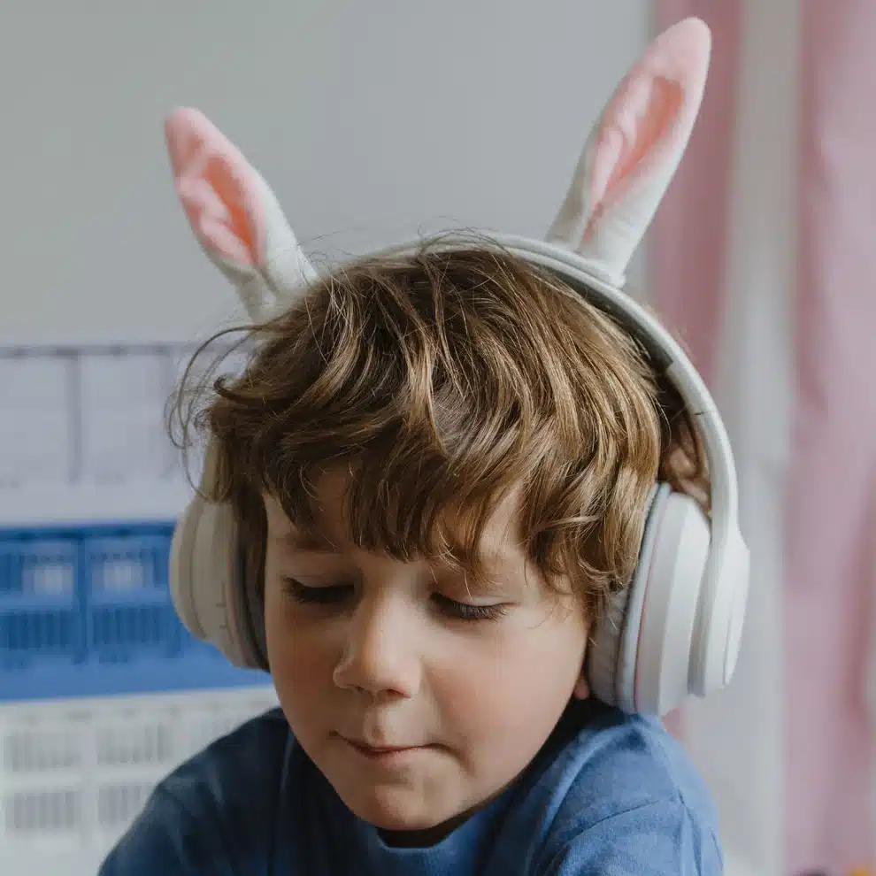 Kidywolf KIDYEARS Dječije Bluetooth slušalice s motivom 85 dB Rabbit - Image 8