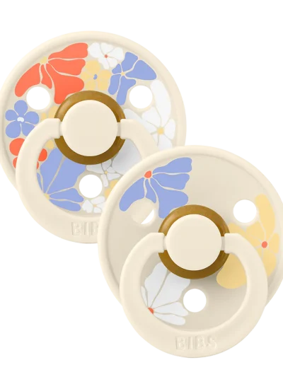 BIBS cucle Studio colour Morning bloom Ivory 2kom (0-6m)