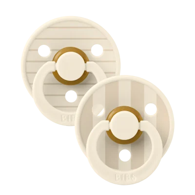BIBS cucle Studio colour Pin Ivory Vanilla 2kom (0-6m)