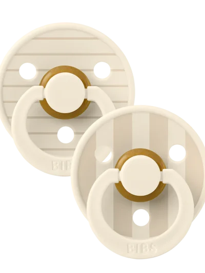 BIBS cucle Studio colour Pin Ivory Vanilla 2kom (0-6m)