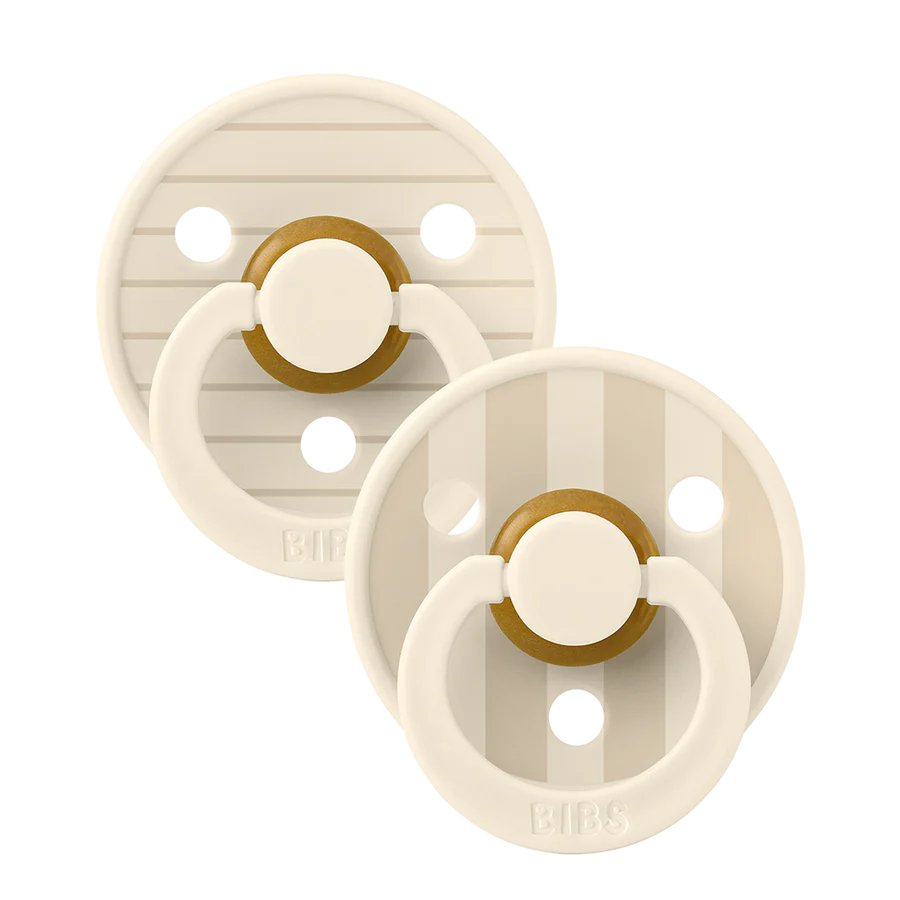 BIBS cucle Studio colour Pin Ivory Vanilla 2kom (6-18m)