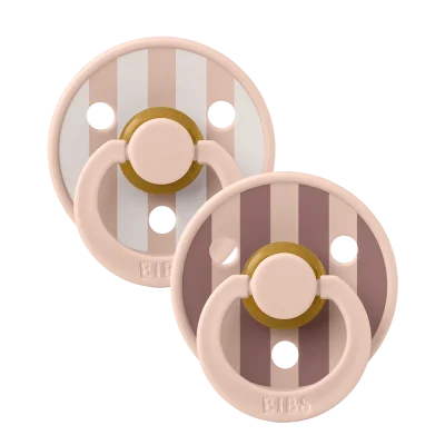 BIBS cucle Studio colour Block Blush mix 2kom (6-18m)