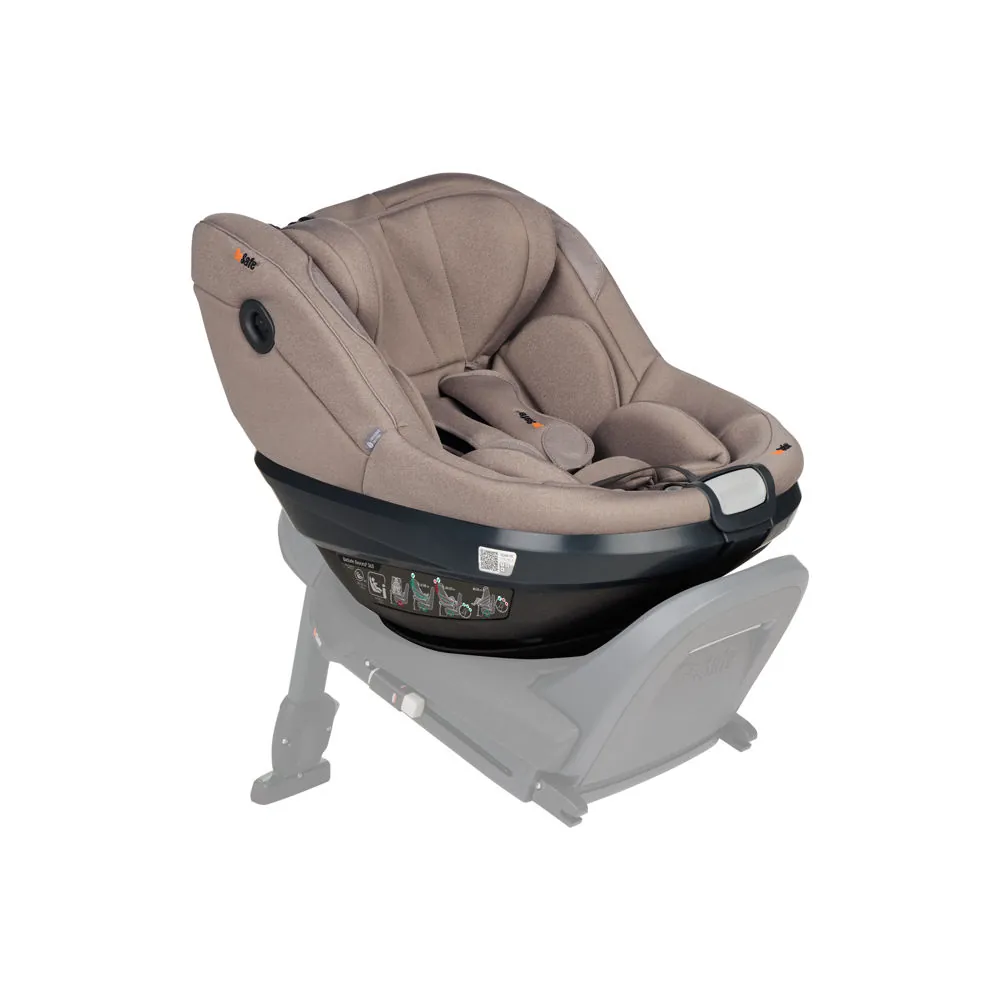 BeSafe Autosjedalica Beyond² 360, Dark Sand Soft Breeze - Image 3