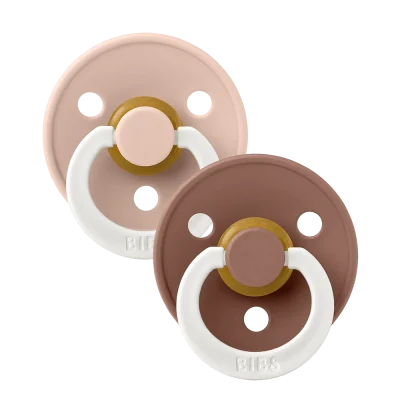 BIBS Blush & Woodchuck night (6-18m) 2kom