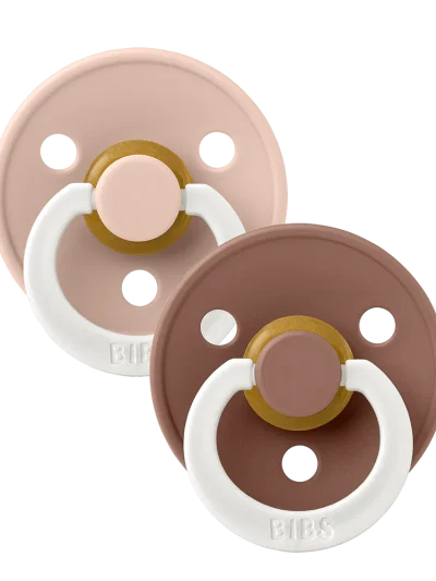 BIBS Blush & Woodchuck night (0-6m) 2kom