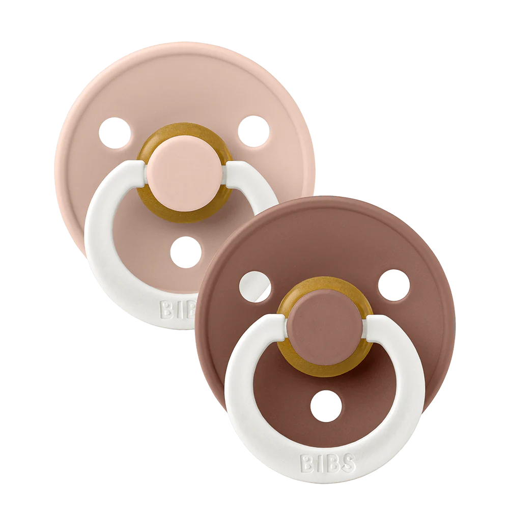 BIBS Blush & Woodchuck night (6-18m) 2kom