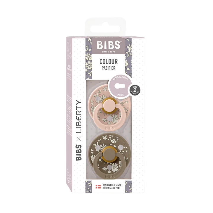 BIBS x LIBERTY cucle Capel Blush mix (0-6m) 2kom - Image 3
