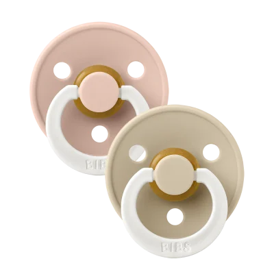 BIBS Blush night & Vanilla night cucle (0-6m) 2kom