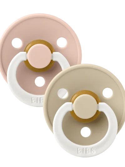 BIBS Blush night & Vanilla night cucle (0-6m) 2kom