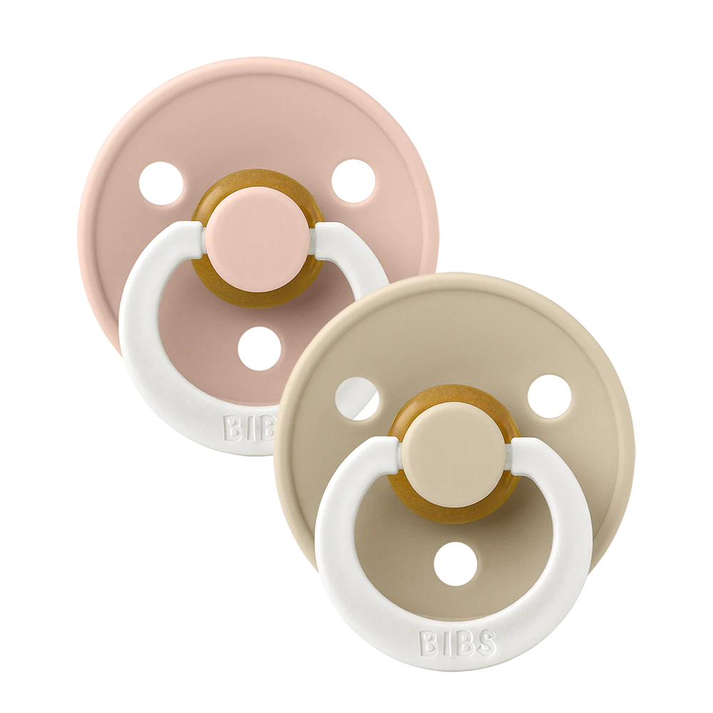 BIBS Blush night & Vanilla night cucle (0-6m) 2kom