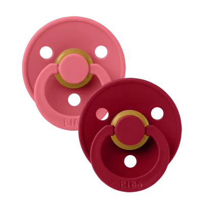 BIBS Coral & Ruby cucle (0-6m) 2kom