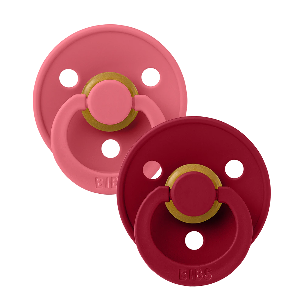 BIBS Coral & Ruby cucle (0-6m) 2kom