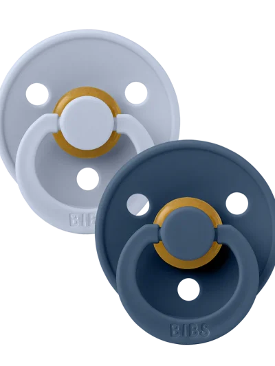 BIBS cucle Dusty Blue & Steel Blue (0-6m) 2kom