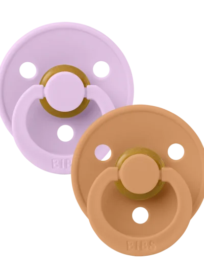 BIBS cucle Violet Sky & Pumpkin 2kom (0-6m)