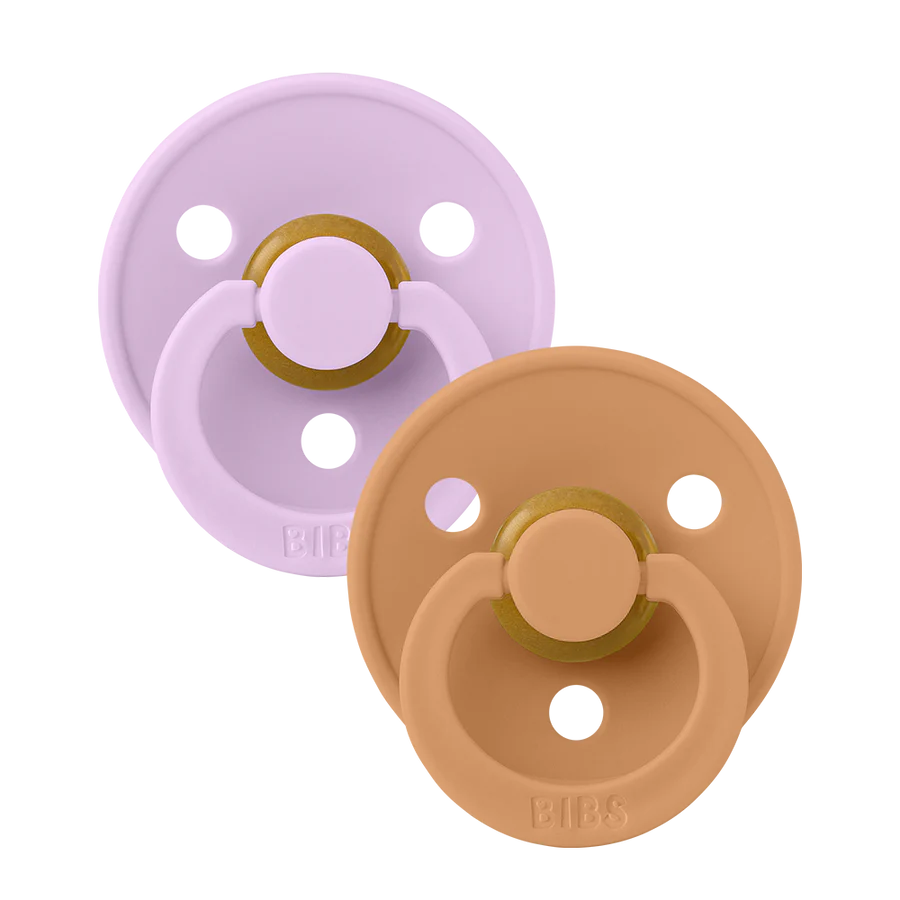 BIBS cucle Violet Sky & Pumpkin 2kom (0-6m)