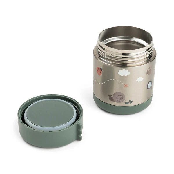 Done by Deer Termo posuda za hranu Tiny trails Green (300ml) - Image 7