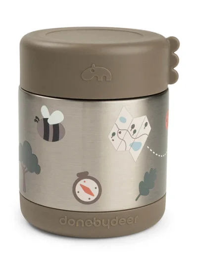 Done by Deer Termo posuda za hranu Tiny trails Sand (300ml)