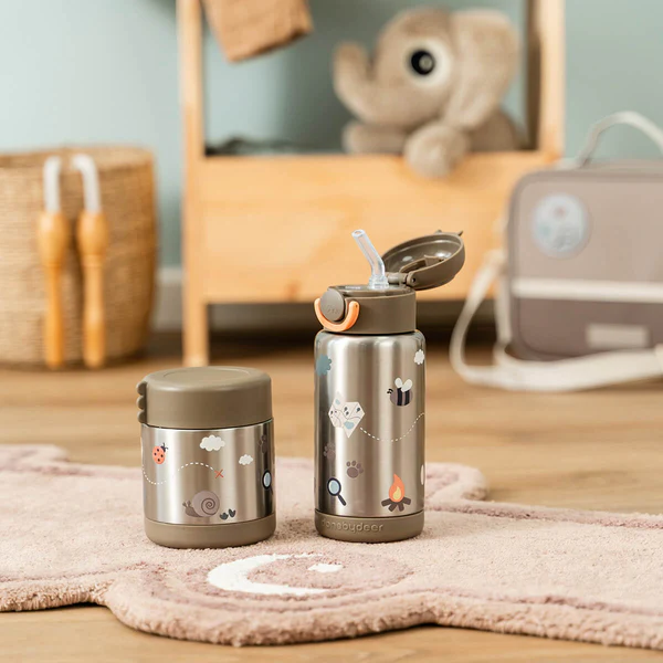 Done by Deer Termo posuda za hranu Tiny trails Sand (300ml) - Image 6