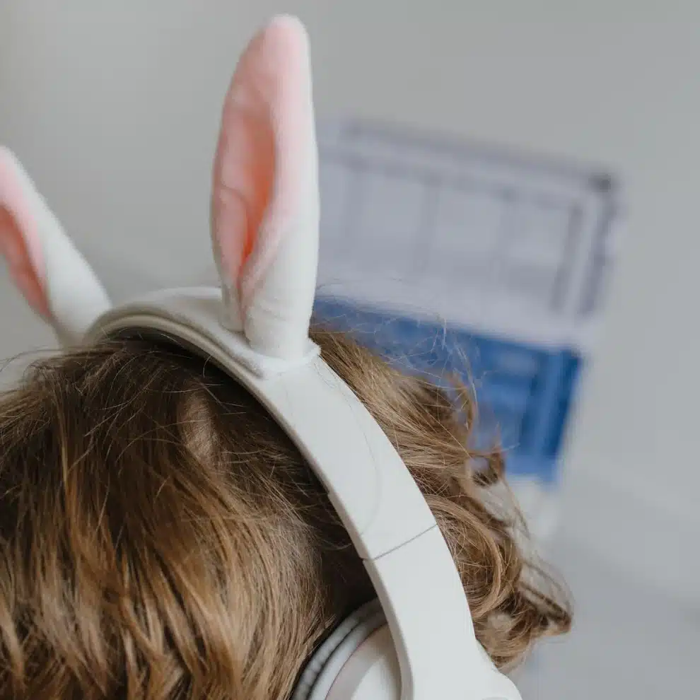 Kidywolf KIDYEARS Dječije Bluetooth slušalice s motivom 85 dB Rabbit - Image 10