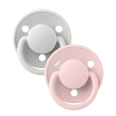 Bibs De Lux cucle Haze & Blossom Silicone (0-36m) 2kom