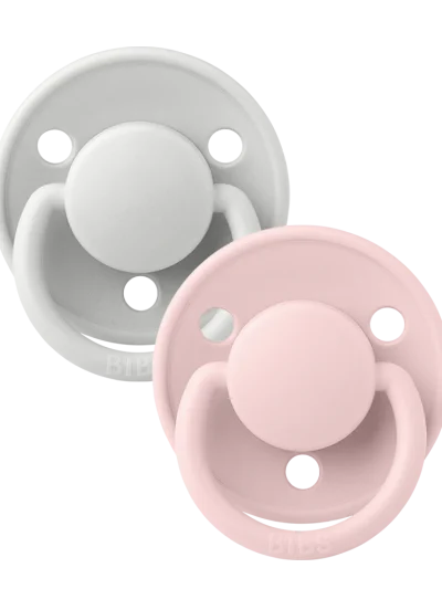 Bibs De Lux cucle Haze & Blossom Silicone (0-36m) 2kom