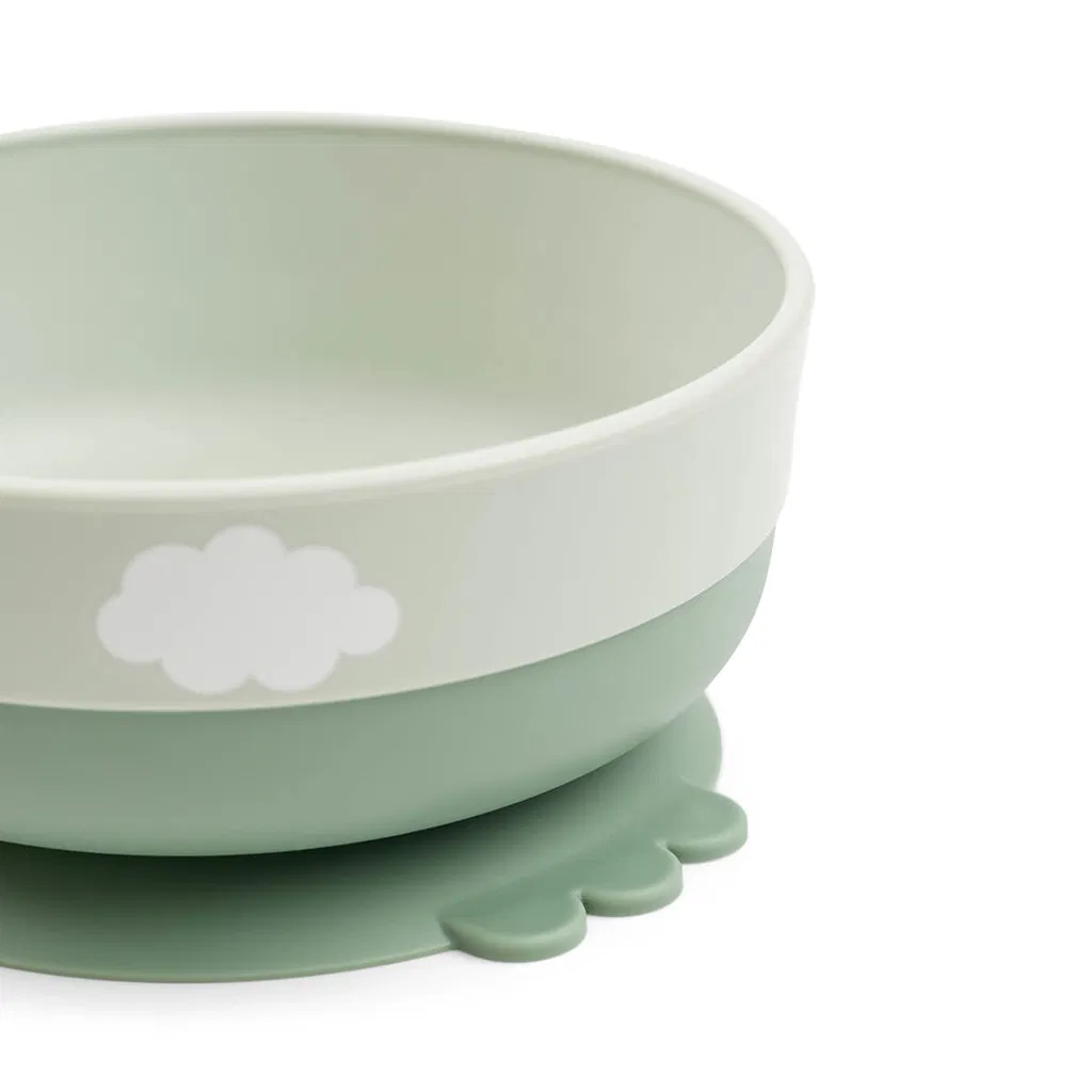 Done by Deer Foodie set za prvi obrok Happy clouds Green - Image 4