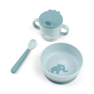 Done by Deer Foodie set za prvi obrok Elphee Blue