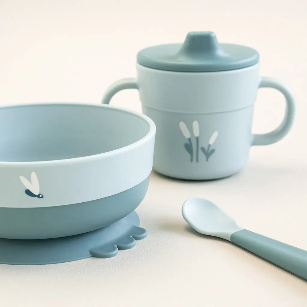 Done by Deer Foodie set za prvi obrok Elphee Blue - Image 8