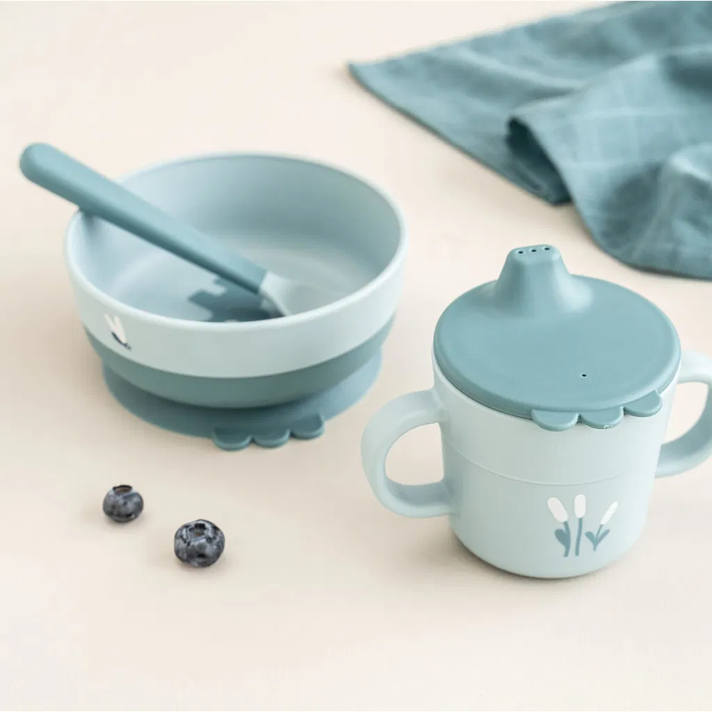 Done by Deer Foodie set za prvi obrok Elphee Blue - Image 2