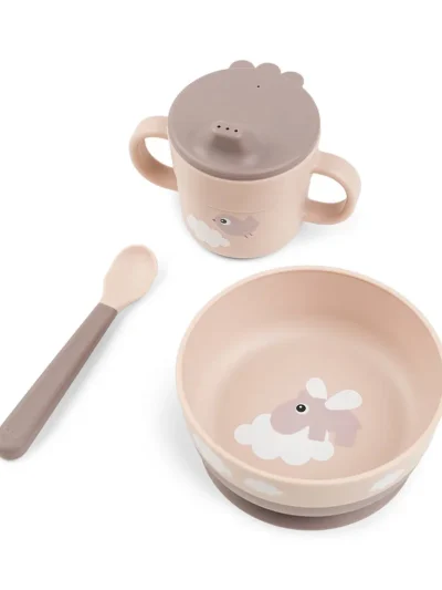 Done by Deer Foodie set za prvi obrok Happy clouds Powder