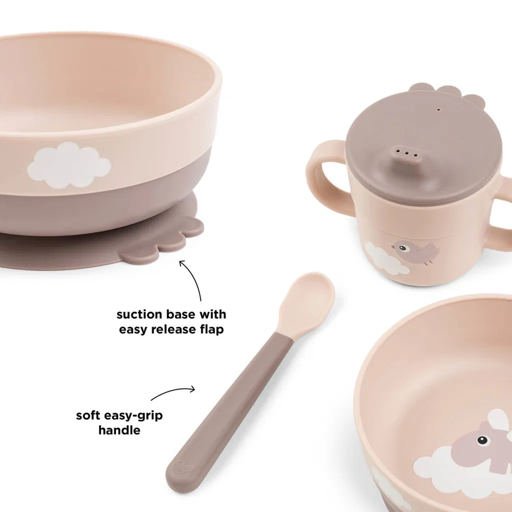 Done by Deer Foodie set za prvi obrok Happy clouds Powder - Image 6