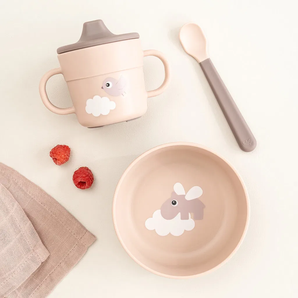Done by Deer Foodie set za prvi obrok Happy clouds Powder - Image 7