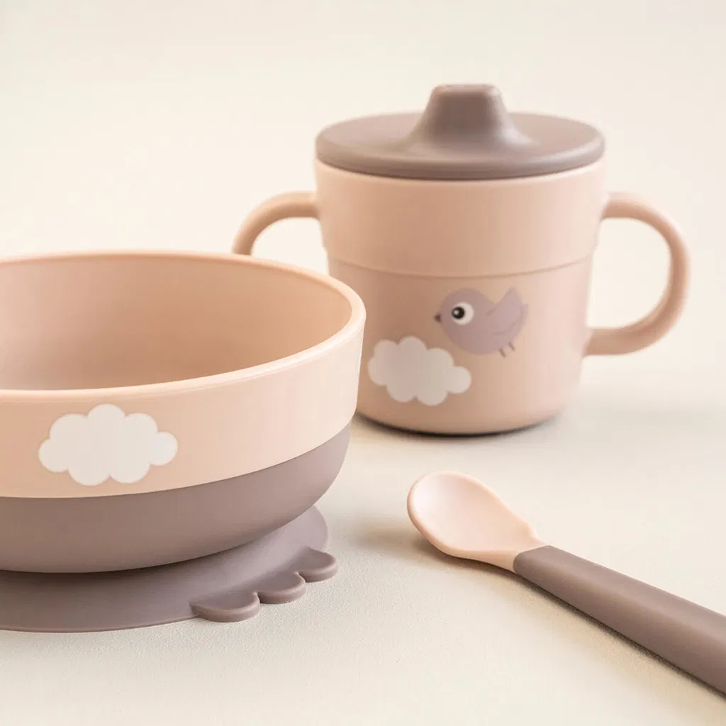 Done by Deer Foodie set za prvi obrok Happy clouds Powder - Image 8
