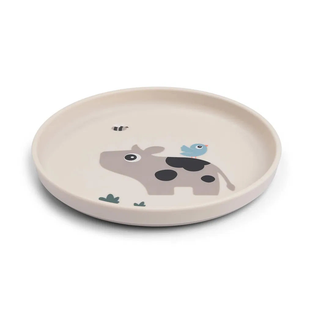 Done by Deer Foodie protuklizni tanjir Tiny farm Sand - Image 3