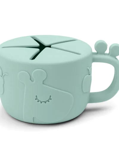 Done by Deer Silikonska čaša za grickalice Peekaboo Raffi Blue