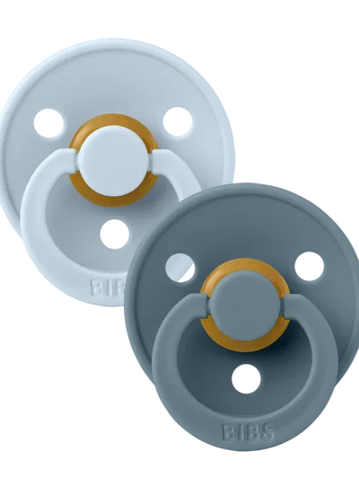 BIBS cucle Simetrične Baby blue & Petrol 2kom (0-6m)