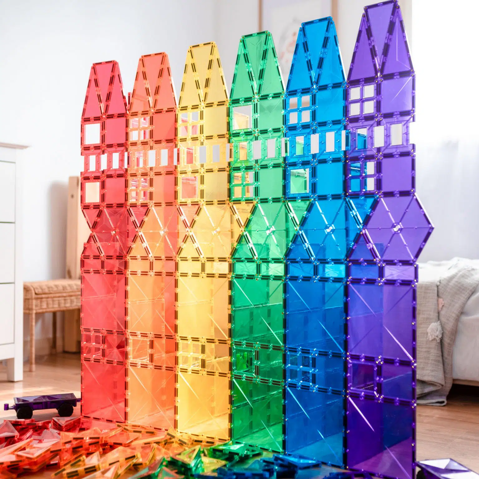 Connetix Tiles Rainbow Mega set (212 kom) - Image 2